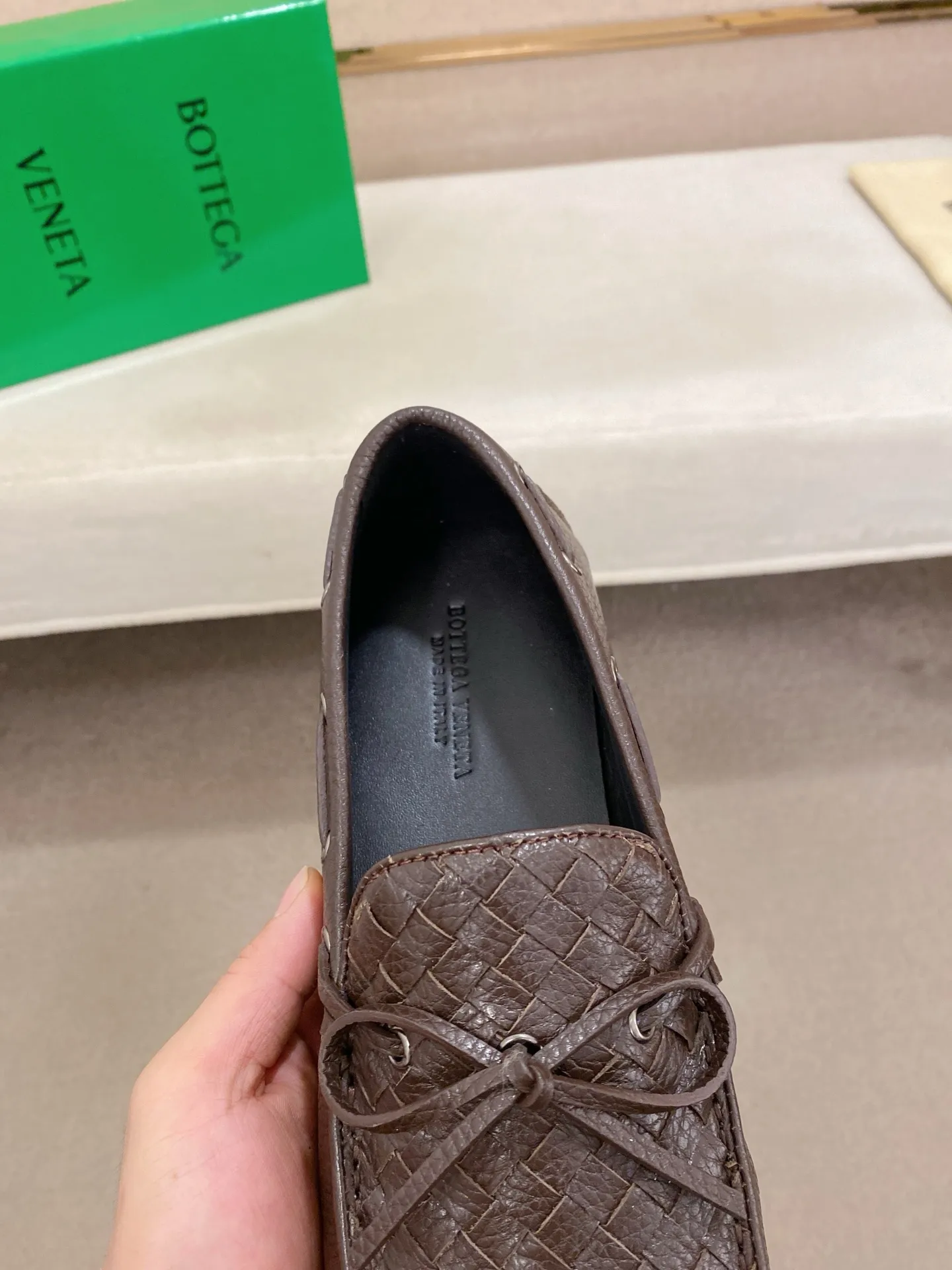 Men's shoes 💰 400💰 (Niu Li + Niu Pad) [BV] latest hot style‼ ️Casual men's shoes, uppers imported deer pattern first-layer cowhide ➕Full imported cowhide lining✔️Exquisite workmanship, excellent foot feel, special rubber soles✔️, cool and fashionable, the latest fashion, fashionable outsole, hurry up. Code number: 38-44 (can be customized to 37.45, non-refundable)